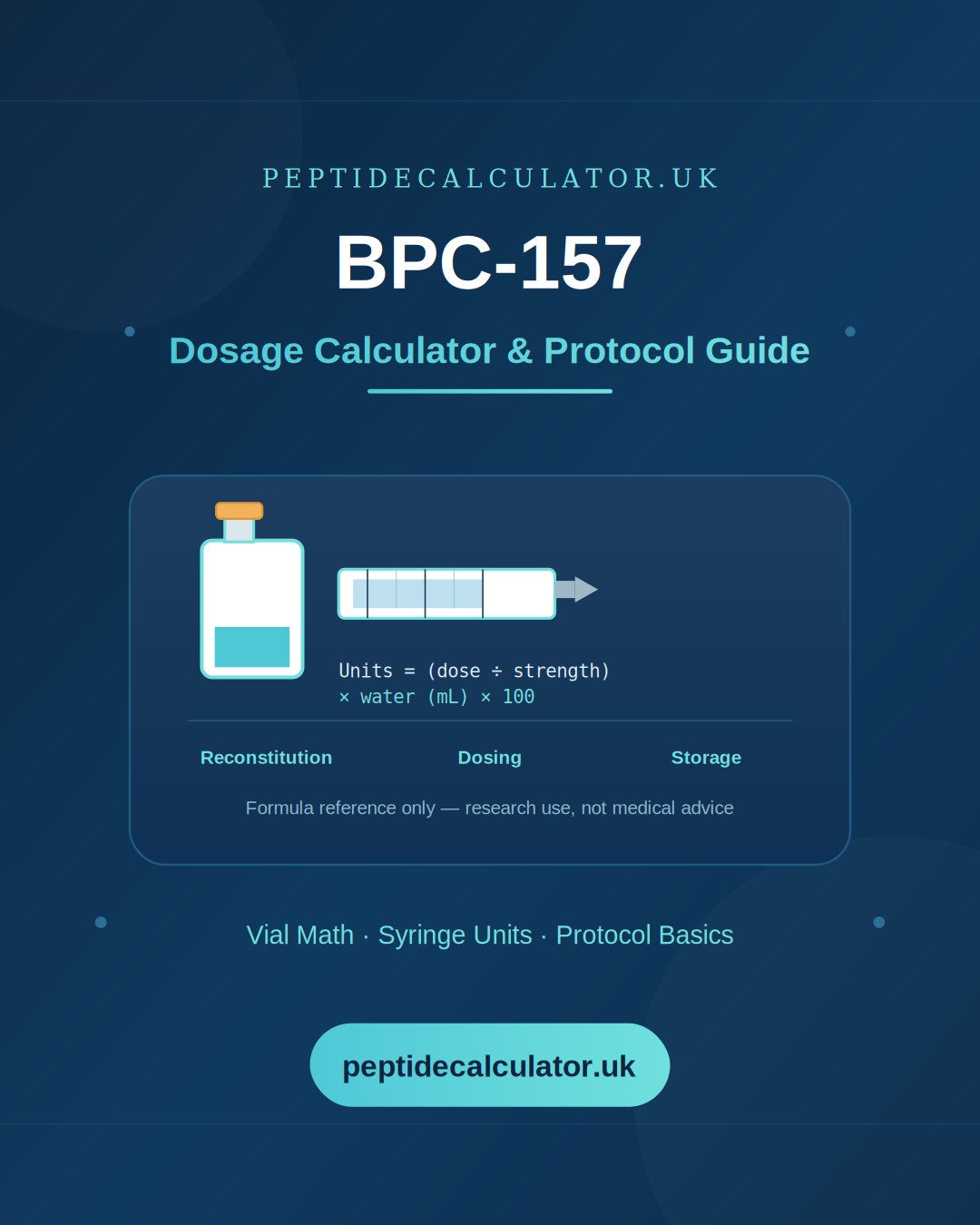 bpc-157-dosage-calculator-protocol-guide