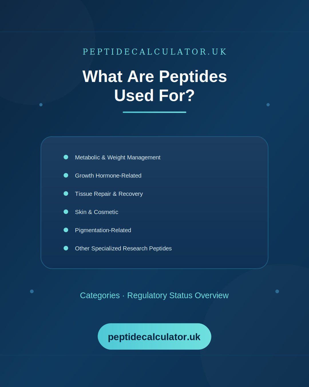 what-are-peptides-used-for